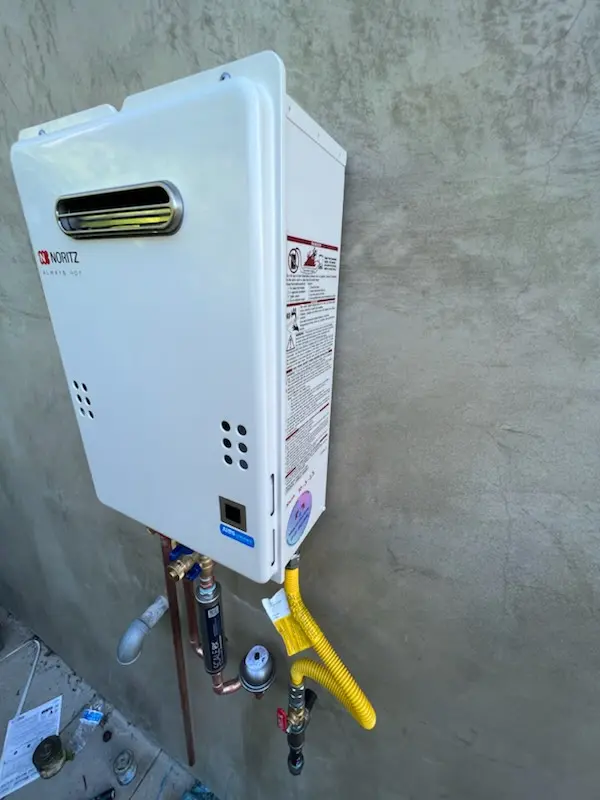 Tankless water heater installation for Shannon Heights homes
